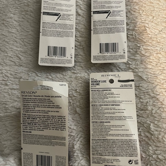 Rimmel Wonder'Luxe Mascara, REVLON volume+length mascara (2) & REVLON curler - Picture 2 of 11